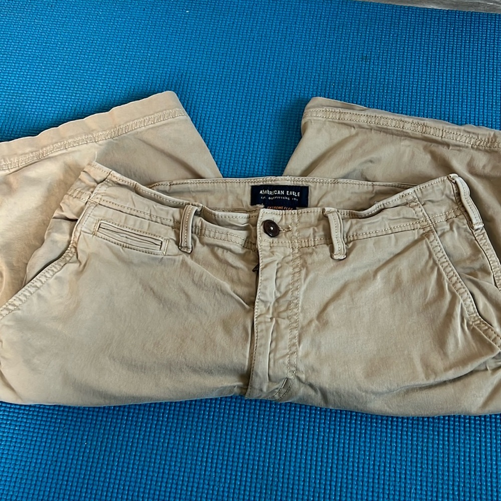 American Eagle Khaki Shorts